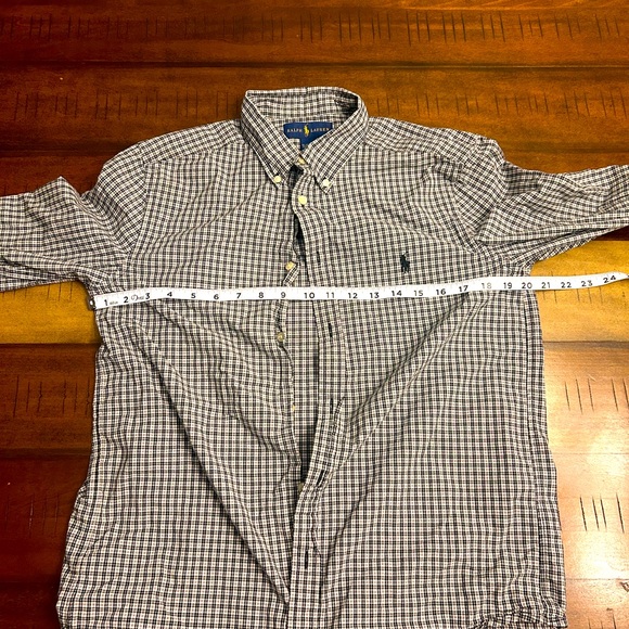 Polo Ralph Lauren Shirt Women’s XL Black Button Down - Picture 1 of 8